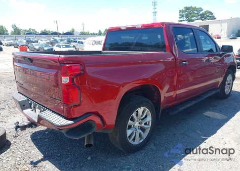 2021 Chevrolet Silverado 1500 2Wd Short Bed Custom из США, поврежденный, VIN 3GCPWBEH9MG163643